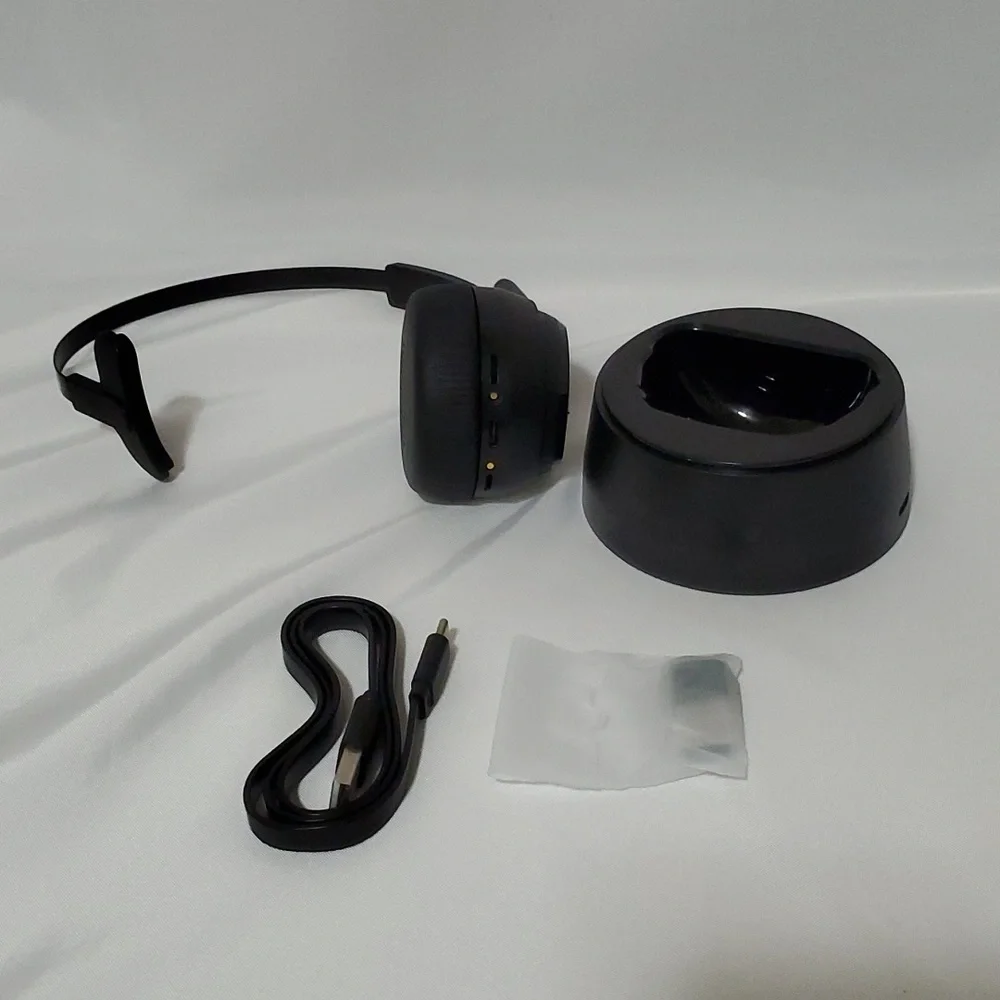Mopchnic Bluetooth Headset, Wireless Headset w Microphone AI Noise Canceling - Picture 8 of 13